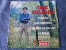 ERIC CHARDEN 45 T EP 460.974 BIEM (CLAUDIE+3)(RARE)