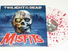 Misfits Twilight of the Dead (Clear w/ Red Blood Splatter) Very Rare Punk Vinyl