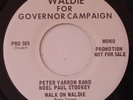 PETER YARROW NOEL PAUL STOOKEY Walk On Waldie NM Promo 45 HEAR Peter Paul & Mary