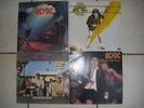 AC/DC 4 lp, let there be rock, high voltage,dirty deeds, if you want blood