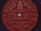 10½” ODEON FONOTIPIA –  AIDA GONZAGA and  GIUSEPPE DE LUCA
