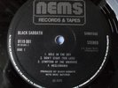 BLACK SABBATH. SABOTAGE.`75 UK TEXTURED SLEEVE NEMS ORIG .EX+ .TOP AUDIO..