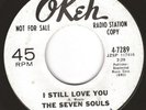 SEVEN SOULS, I Still Love You, I'm No Stranger OKEH 7289 PROMO Northern WOW VG++