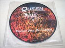 QUEEN - FRIENDS WILL BE FRIENDS PICTURE DISC EX++ CONDITION