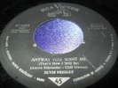 Rare Germany US Army Pressing Elvis Presley 45: Love Me Tender RCA 6643 Anyway