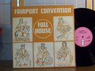 FAIRPORT CONVENTION LP FULL HOUSE ORIGINAL UK PINK ISLAND NM-