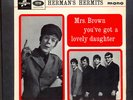 Herman's Hermits Rare UK EP MRS. Brown You've Got A Lovley  TOP ZUSTAND