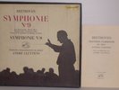BEETHOVEN SYMPHONIE N°8 & 9 ANDRE CLUYTENS FRENCH BOX 2 LP ASDF 105/6 STEREO