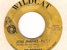 The Wetbacks Jose Jimenez POPCORN R&B rare 45 on Wildcat San Antonio Texas