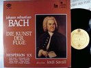 SAVALL . HESPERION XX . Bach Kunst der Fugue. Coin .BOX 2LP ASTREE E 201/2 ST NM