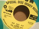 THE LEATHER BOY MILAN ON THE GO SOULIN' WLP PROMO US DJ 45 WAREHOUSE FIND  M-