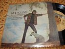 NEIL YOUNG Down By The River 7 45 PORTUGAL 1969 UNIQ SLEEVE Portuguese RATS 8002
