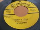 BUDDY HOLLY THE CRICKETS ROCKABILLY PROMO BRUNSWICK 9-55072 THINK IT OVERHEAR