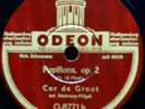 COR DE GROOT   Schumann Schubert Chopin   4 records ODEON 1942