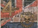 4 Skins/Evil Conduct Split-EP Skinhead, Punk **NEU** *RAR*