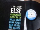 CANNONBALL ADDERLEY, MILES DAVIS Somethin Else LP US BLUE NOTE rvg 1958