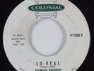 Rockabilly 45 FRANKLIN BROTHERS So Real COLONIAL HEAR VG++