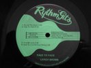 Leroy Brown - Face To Face LP Roots Listen