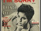 BRENDA LEE   I'M SORRY   DECCA EP # 2683 HD CV STILL SEALED PICTURE SLEEVE + 45