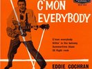 Eddie Cochran Rare UK EP  C'Mon Everybody  TOP ZUSTAND Tri-Center