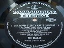 The Beatles - Sgt Pepper - Australian Black & Gold Style Labels