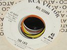NEIL SEDAKA - TOO LATE - RCA DJ - RARE  killer Mod Popcorn -  HEAR