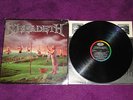 MEGADETH YOUTHANASIA G/F LP + Insert Greek issue metallica slayer iron maiden
