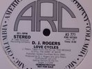 PROMO* D.J. Rogers - Love Cycles *KILLER DISCO* Very Rare *BOOGIE* 1980