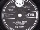 RARE 1959 VOCAL CLASSSIC THE BROWNS 78 