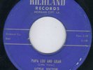MEGA WILD R&B ROCKER / ROCKABILLY - RICHLAND - LITTLE VICTOR   (HEAR)