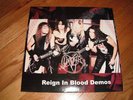 SLAYER -REIGN IN BLOOD DEMOS LP Red Marble Color Vinyl