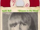 (Yardbirds) Keith Relf-Shapes In My Mind '67 solo 45 on RED VINYL DJ + PS