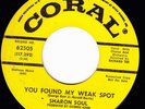SHARON SOUL You Found My Weak Spot NORTHERN SOUL 45 CORAL 62505