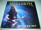 MEGADETH - Rock in Rio 2010 - RARE clear 7