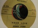 JERRY FORD - love will make your mind go wild - DOUBLE B -  rare funk / soul