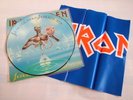 IRON  MAIDEN RARE SEVENTH SON OF A SEVENTH SON PICTURE DISC WITH BANNER