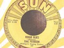 Rockabilly / Country 45-Earl Peterson-Boogie Blues-Sun 197-ORIG w/ Push Marks
