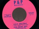 FOUR BELOW ZERO E.S.P. 45 P&P PAP-1050 *RARE DISCO* VG+