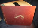 ROCK & ROLL 78rpm gramophone 16 record album. Haley, Little Richard,Crickets etc