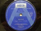 RARE ROLLING STONES 1966 SAD DAY/SITTIN' ON THE FENCE OZ PROMO SAMPLE 7