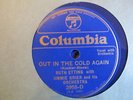 Pre-War 78:  Ruth Etting on Blue Columbia 2955, What About Me, clean