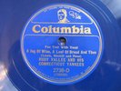 Pre-War 78:  Rudy Vallee on Blue Columbia 2738, Jug of Wine, clean