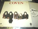 Coven Self Titled 1972 PROMO S/T debut Occult Witchcraft orig se4801 rare WLP 