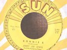 Rockabilly 45-Jerry Lee Lewis-Bonnie B / Money-Sun 371-ORIG VG+ to VG++ NICE