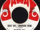WAYMOND HALL What Will Tomorrow APOLLOS Soul Funk-tion Northern Soul Funk 45 VG