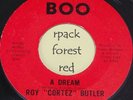 ROY (CORTEZ) BUTLER  - A Dream  - BOO -  Detroit 7' - mint