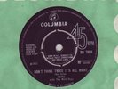 HEINZ *DON'T THINK TWICE..(BOB DYLAN)/ BIG FAT SPIDER* JOE MEEK 1965