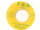 rare modern soul funk  MIXED SUGAR its a bad feeling FGS RECORDS
