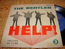 BEATLES Help 2 EP 45 PORTUGAL Rare SLEEVE UNIQUE OST Portuguese LMEP 1207 EX+