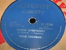 Eddie Cochran 78 London Liberty C'mon everybody Rockabilly